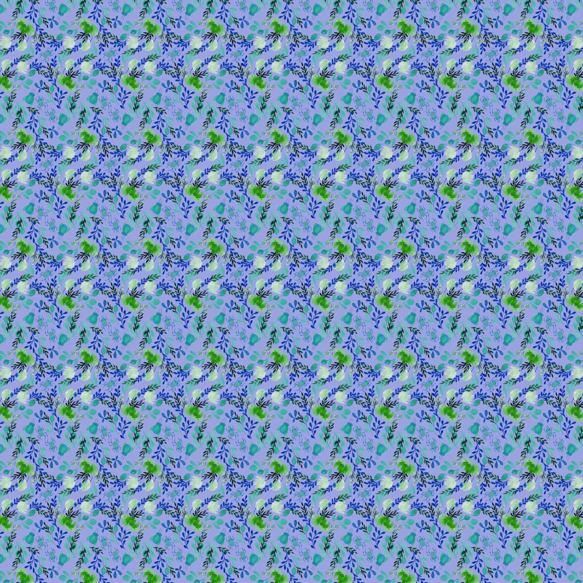 Cricut® Premium Vinyl™ Natalie Malan Beetle Blues Removable Patterned Sampler